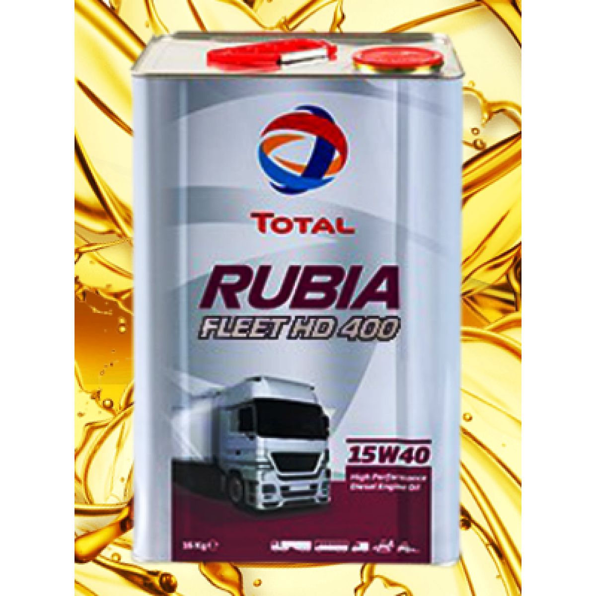 TOTAL RUBIA FLEET HD 400 15W-40 TNK